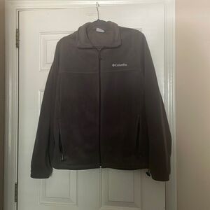 Columbia Men’s Medium Gray Fleece Jacket